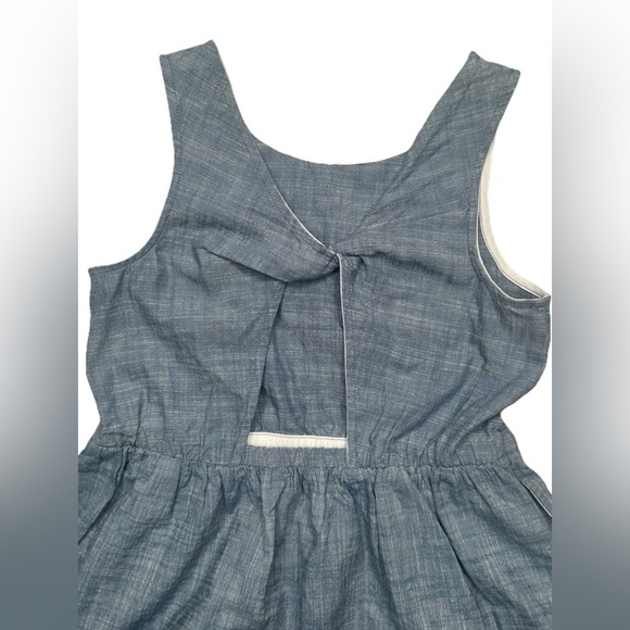 Girl’s Blue Denim Dress with Stars  Kids Sizes USA 4th of July - Picture 9 of 10